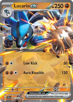 Lucario ex — Stellar Crown