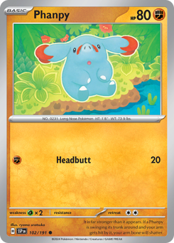Phanpy — Surging Sparks