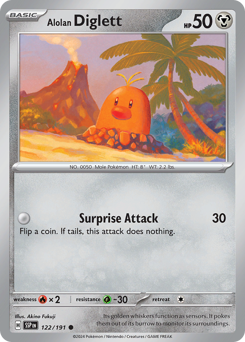 Alolan Diglett — Surging Sparks