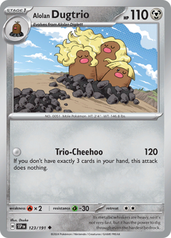 Alolan Dugtrio — Surging Sparks