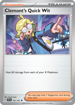 Clemont's Quick Wit — Surging Sparks