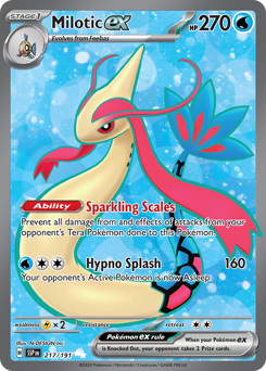 Milotic ex — Surging Sparks