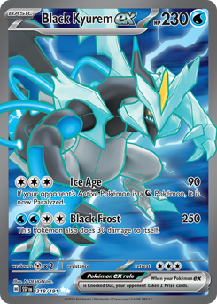 Black Kyurem ex — Surging Sparks