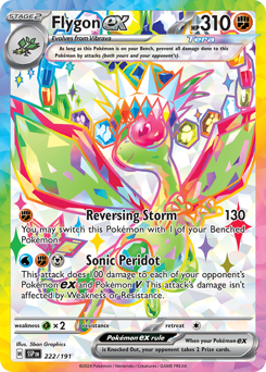 Flygon ex — Surging Sparks