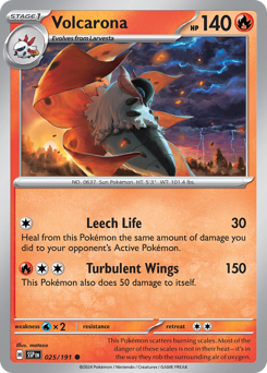Volcarona — Surging Sparks