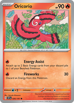 Oricorio — Surging Sparks