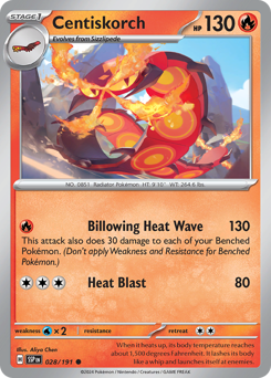 Centiskorch — Surging Sparks