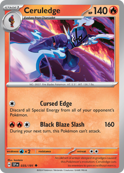 Ceruledge — Surging Sparks