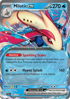 Milotic ex — Surging Sparks