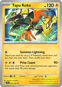 Tapu Koko — Surging Sparks