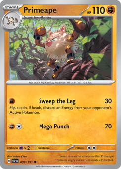 Primeape — Surging Sparks