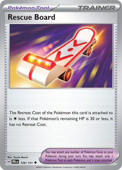 Rescue Board — Prismatic Evolutions