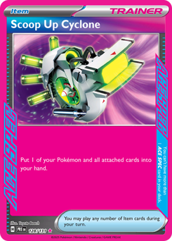 Scoop Up Cyclone — Prismatic Evolutions
