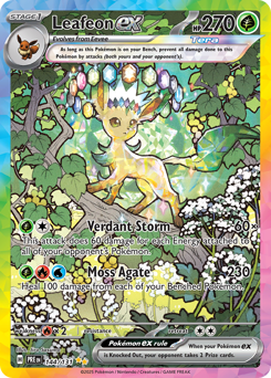 Leafeon ex — Prismatic Evolutions