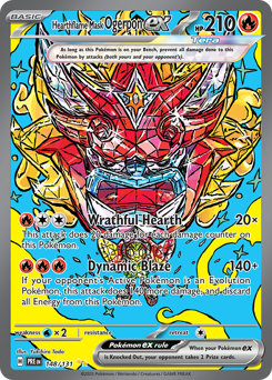 Hearthflame Mask Ogerpon ex — Prismatic Evolutions