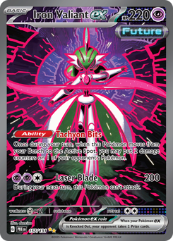 Iron Valiant ex — Prismatic Evolutions