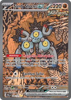 Sandy Shocks ex — Prismatic Evolutions