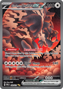 Bloodmoon Ursaluna ex — Prismatic Evolutions