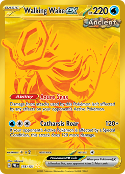 Walking Wake ex — Prismatic Evolutions