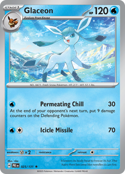 Glaceon — Prismatic Evolutions