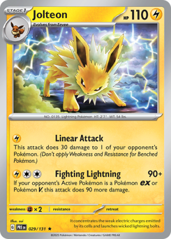 Jolteon — Prismatic Evolutions