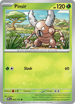 Pinsir — Prismatic Evolutions