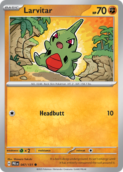 Larvitar — Prismatic Evolutions