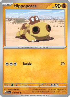 Hippopotas — Prismatic Evolutions