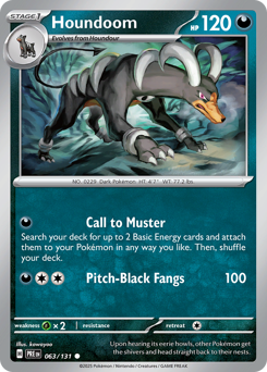Houndoom — Prismatic Evolutions