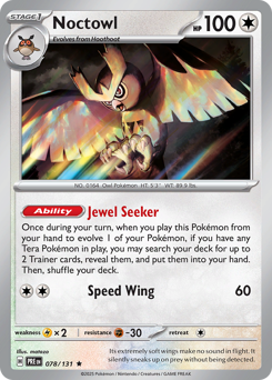 Noctowl — Prismatic Evolutions