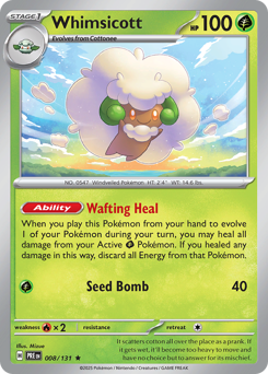 Whimsicott — Prismatic Evolutions