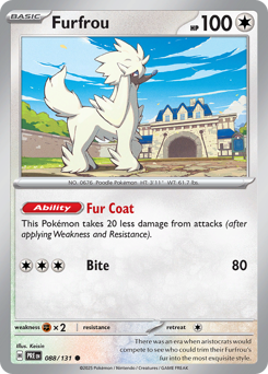 Furfrou — Prismatic Evolutions