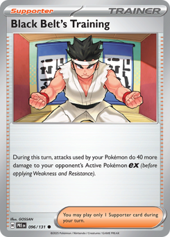 Black Belt's Training — Prismatic Evolutions