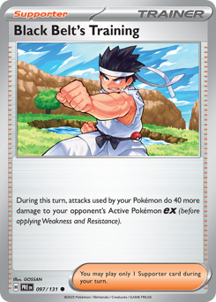 Black Belt's Training — Prismatic Evolutions