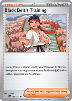Black Belt's Training — Prismatic Evolutions