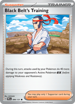 Black Belt's Training — Prismatic Evolutions