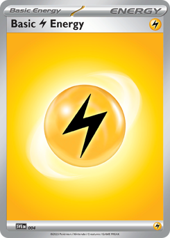 Basic Lightning Energy — Scarlet & Violet Energies