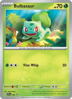 Bulbasaur — SVP Black Star Promos