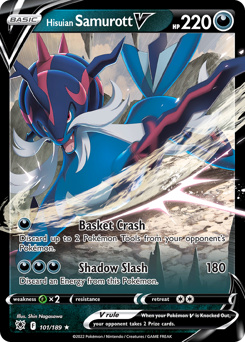 Hisuian Samurott V — Astral Radiance
