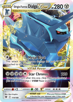 Origin Forme Dialga VSTAR — Astral Radiance