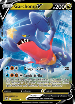 Garchomp V — Astral Radiance