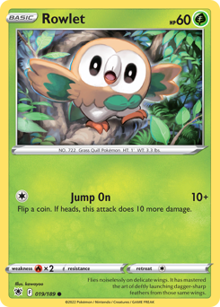 Rowlet — Astral Radiance