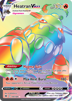Heatran VMAX — Astral Radiance