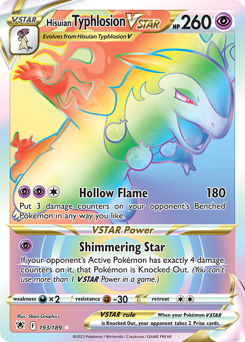 Hisuian Typhlosion VSTAR — Astral Radiance