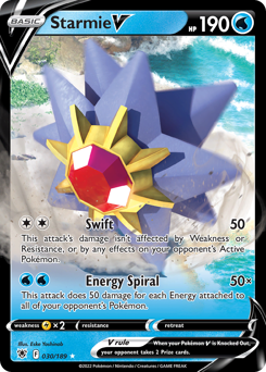 Starmie V — Astral Radiance