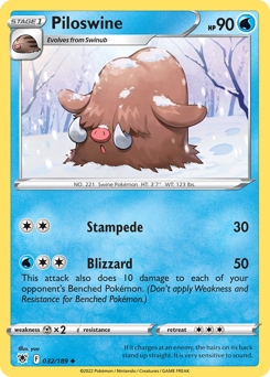 Piloswine — Astral Radiance