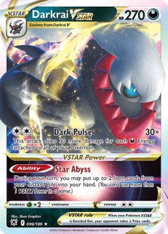 Darkrai VSTAR — Astral Radiance