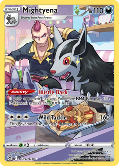 Mightyena — Astral Radiance Trainer Gallery