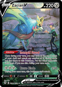 Zacian V — Astral Radiance Trainer Gallery