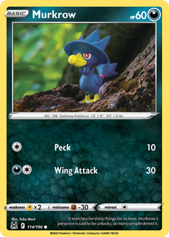 Murkrow — Lost Origin